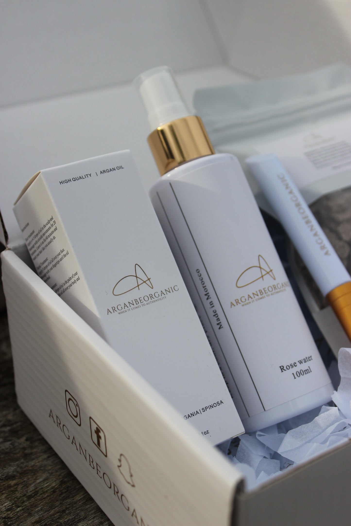 Facial pakket + gratis verzending